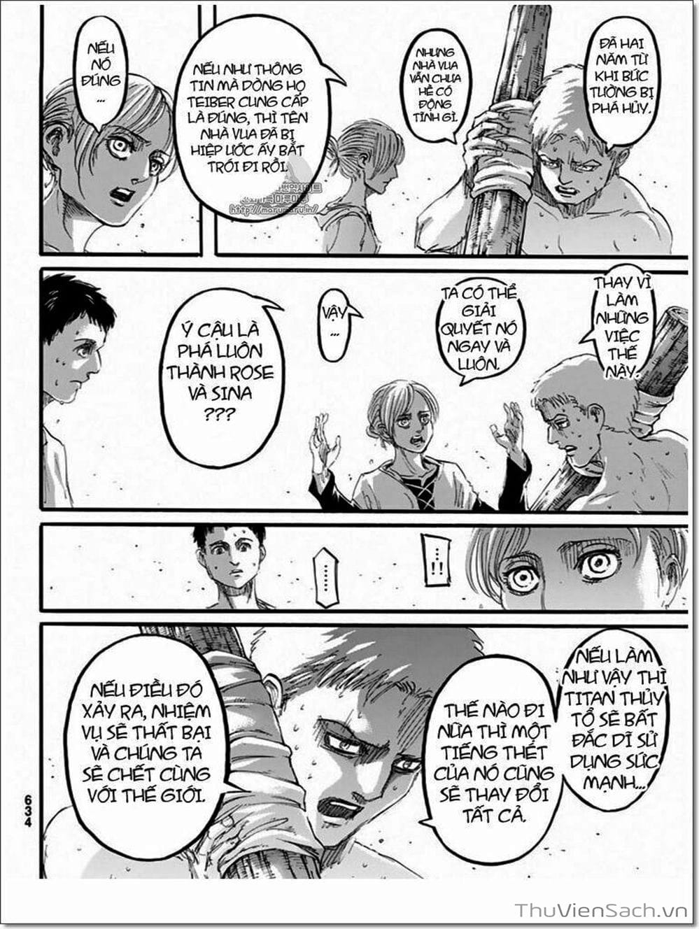 Truyện Tranh Đại Chiến Titan - Attack On Titan trang 8