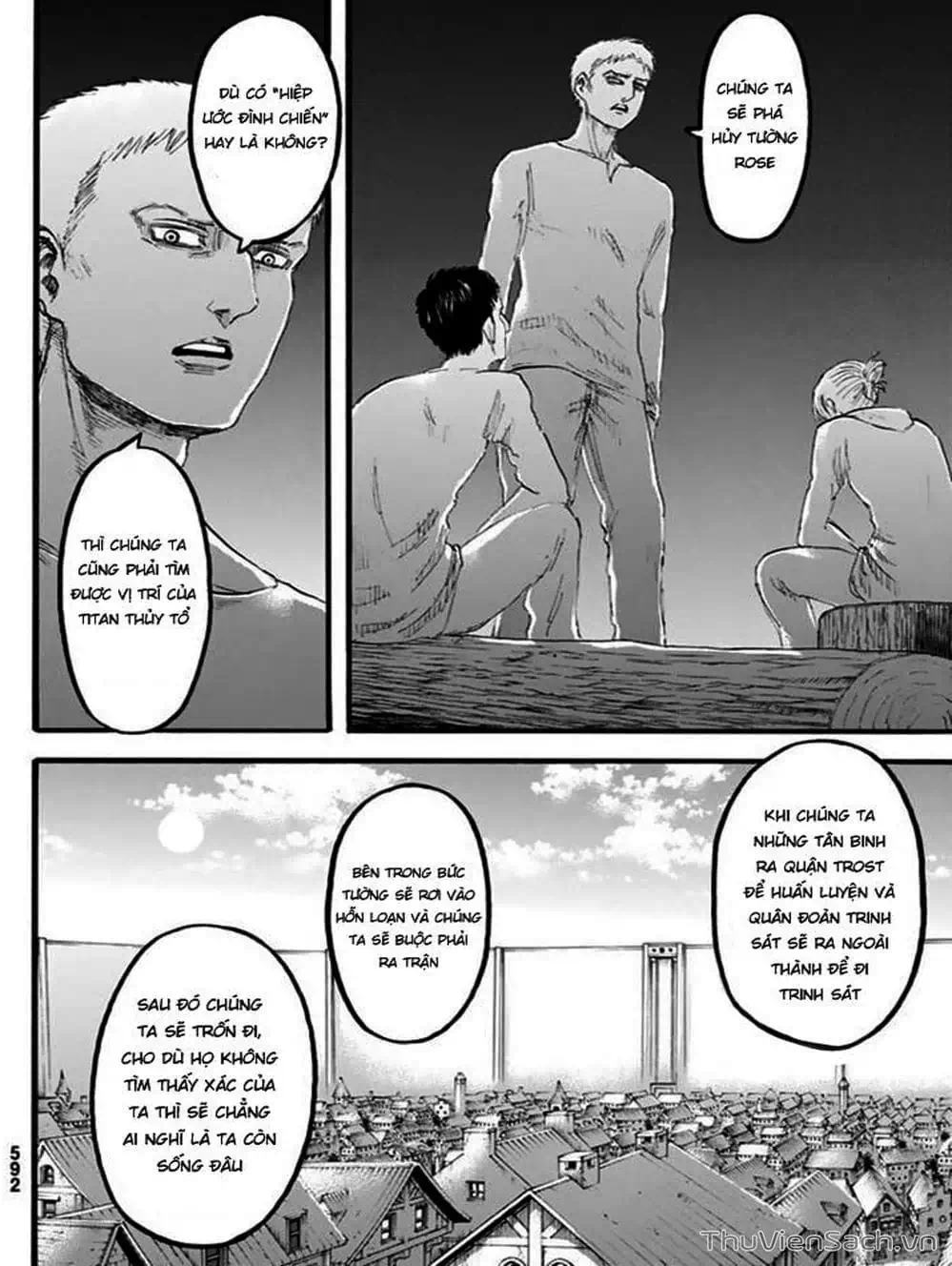 Truyện Tranh Đại Chiến Titan - Attack On Titan trang 8