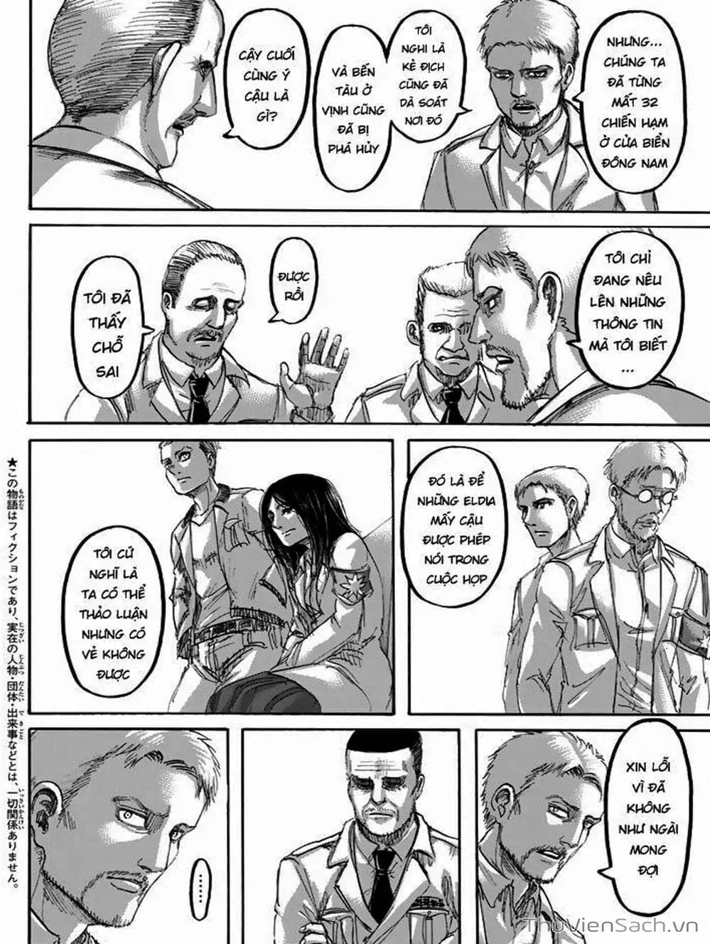 Truyện Tranh Đại Chiến Titan - Attack On Titan trang 8