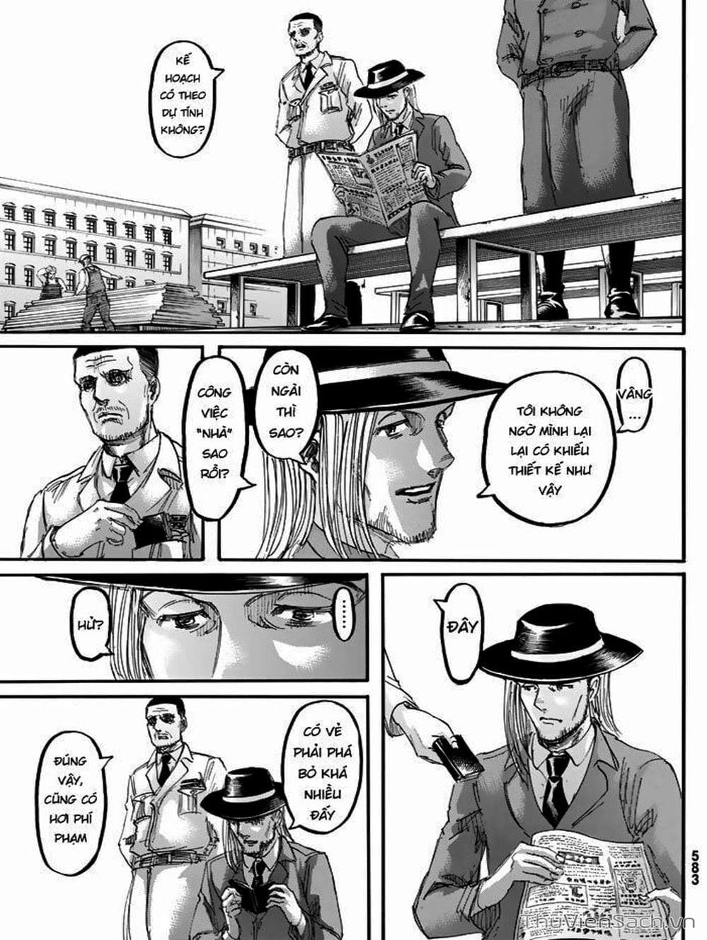Truyện Tranh Đại Chiến Titan - Attack On Titan trang 8