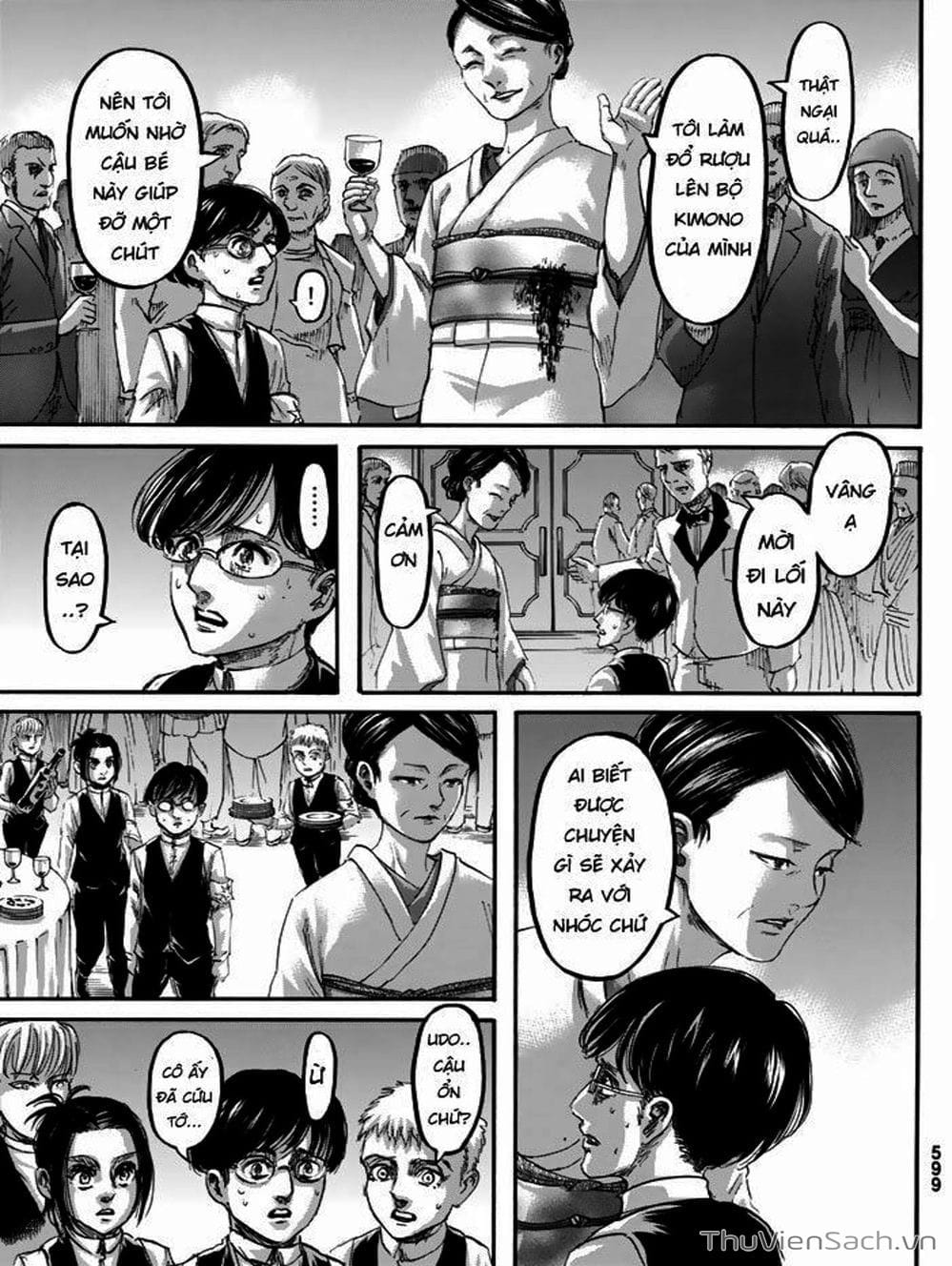Truyện Tranh Đại Chiến Titan - Attack On Titan trang 8