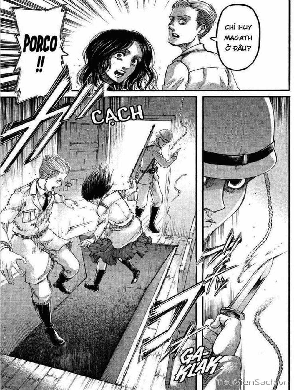 Truyện Tranh Đại Chiến Titan - Attack On Titan trang 8
