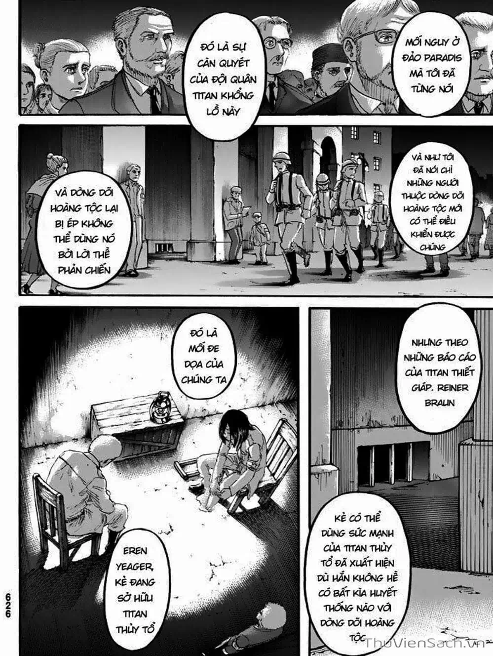 Truyện Tranh Đại Chiến Titan - Attack On Titan trang 8
