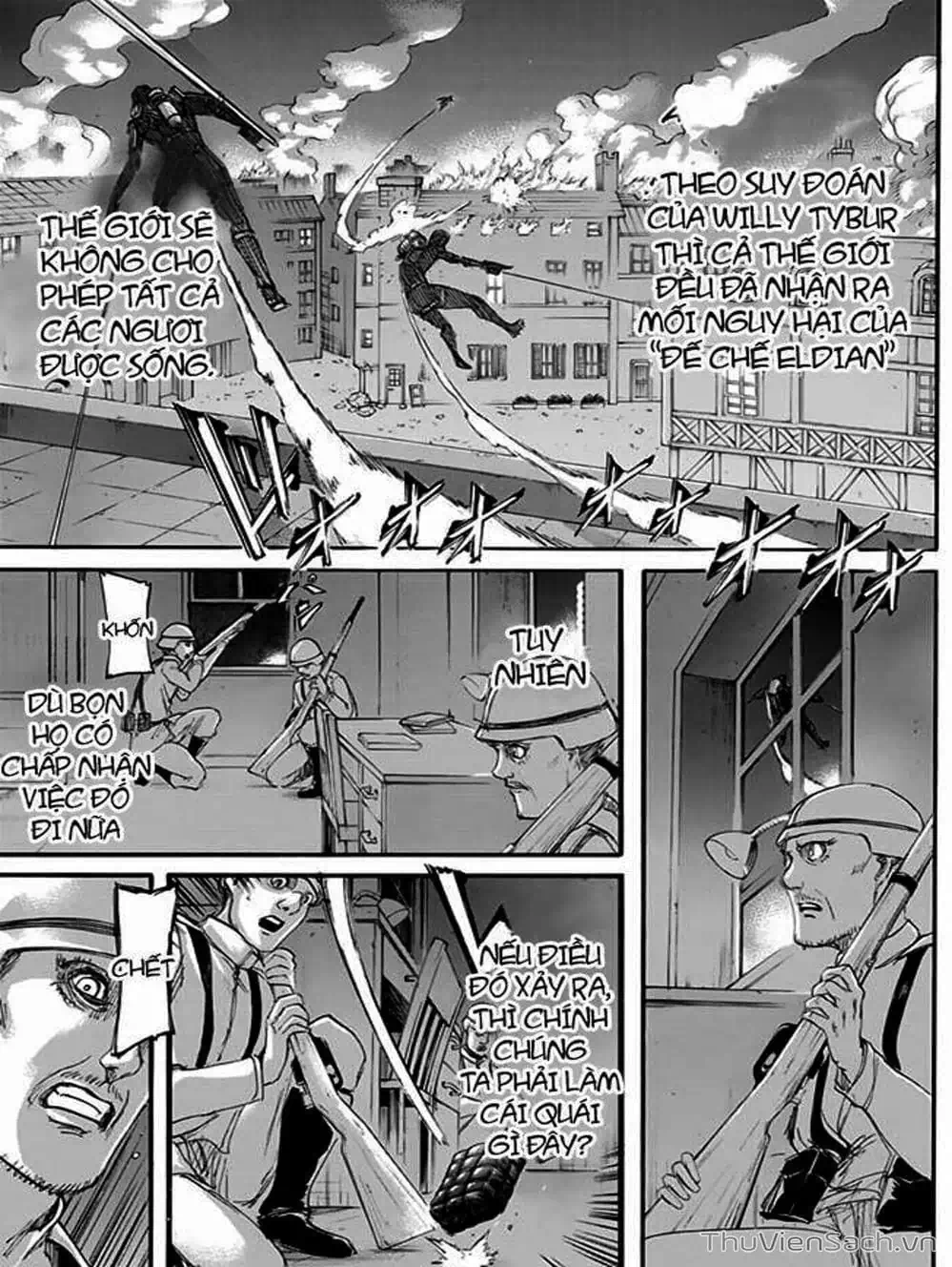 Truyện Tranh Đại Chiến Titan - Attack On Titan trang 8