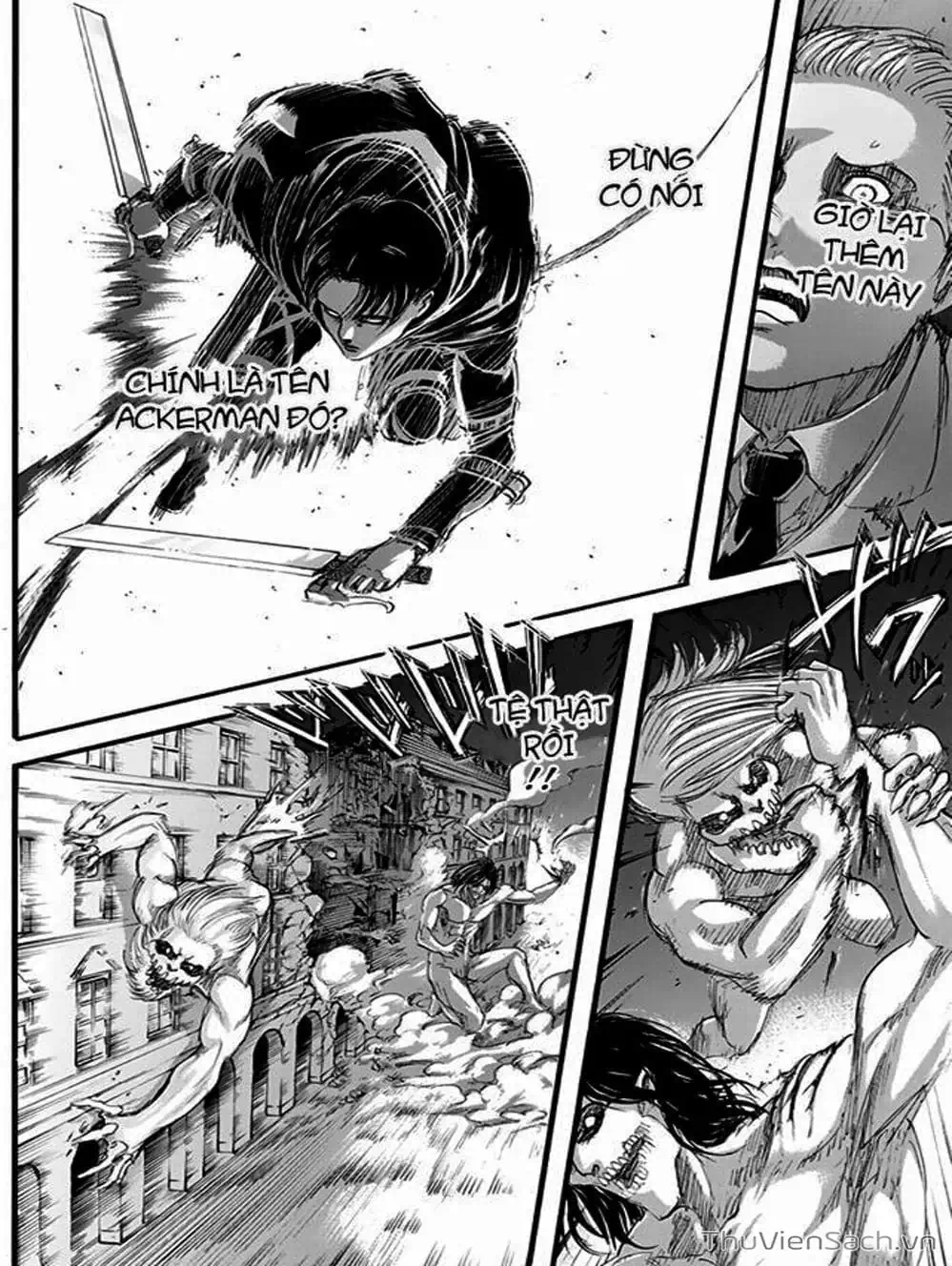 Truyện Tranh Đại Chiến Titan - Attack On Titan trang 8