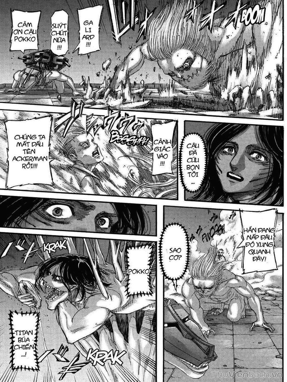 Truyện Tranh Đại Chiến Titan - Attack On Titan trang 8