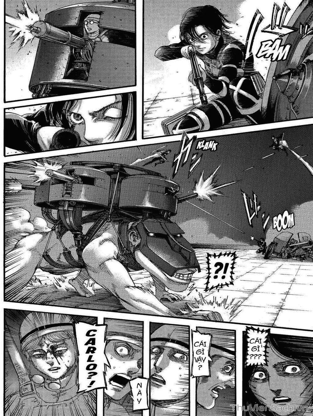 Truyện Tranh Đại Chiến Titan - Attack On Titan trang 8
