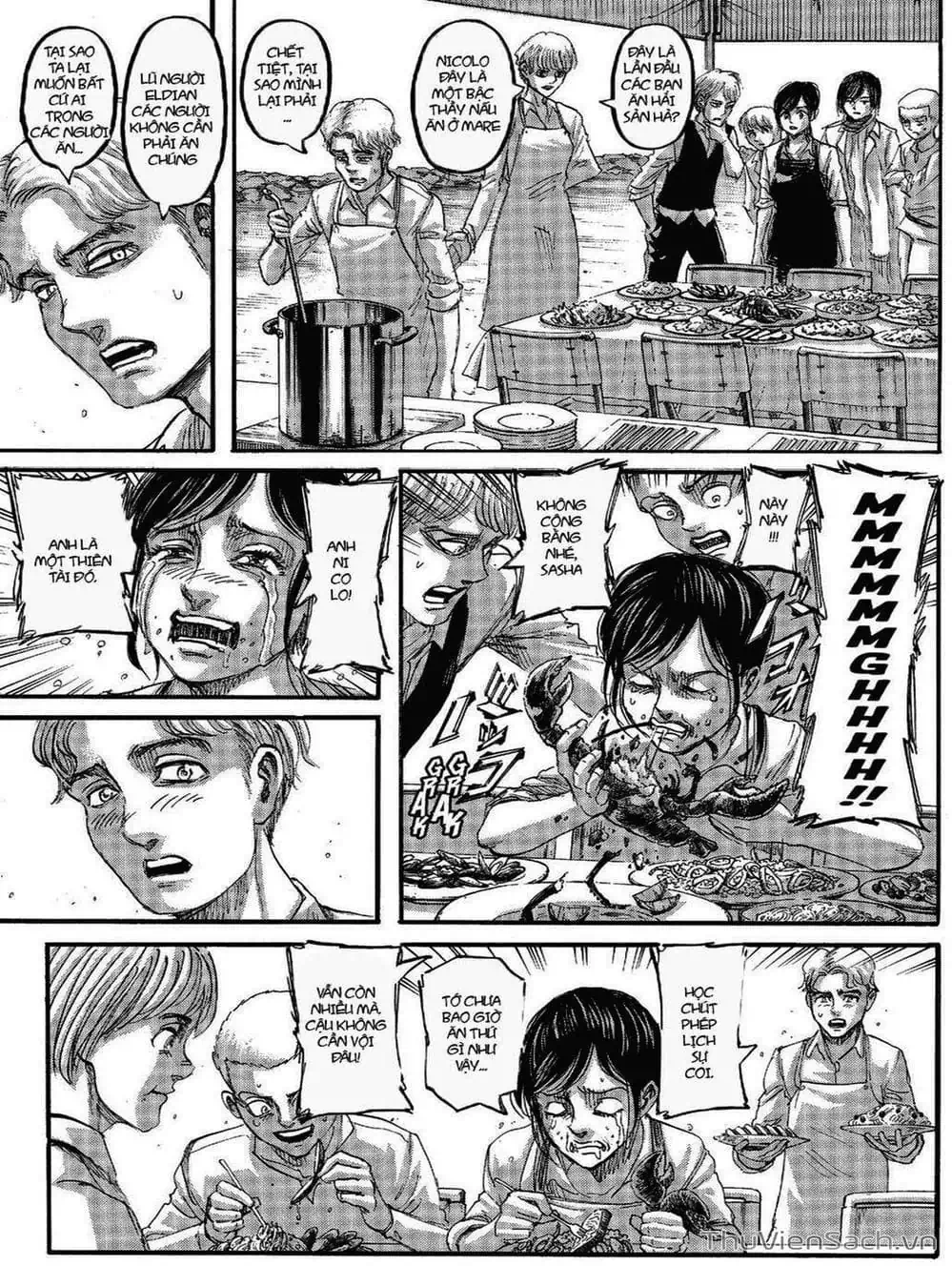 Truyện Tranh Đại Chiến Titan - Attack On Titan trang 8