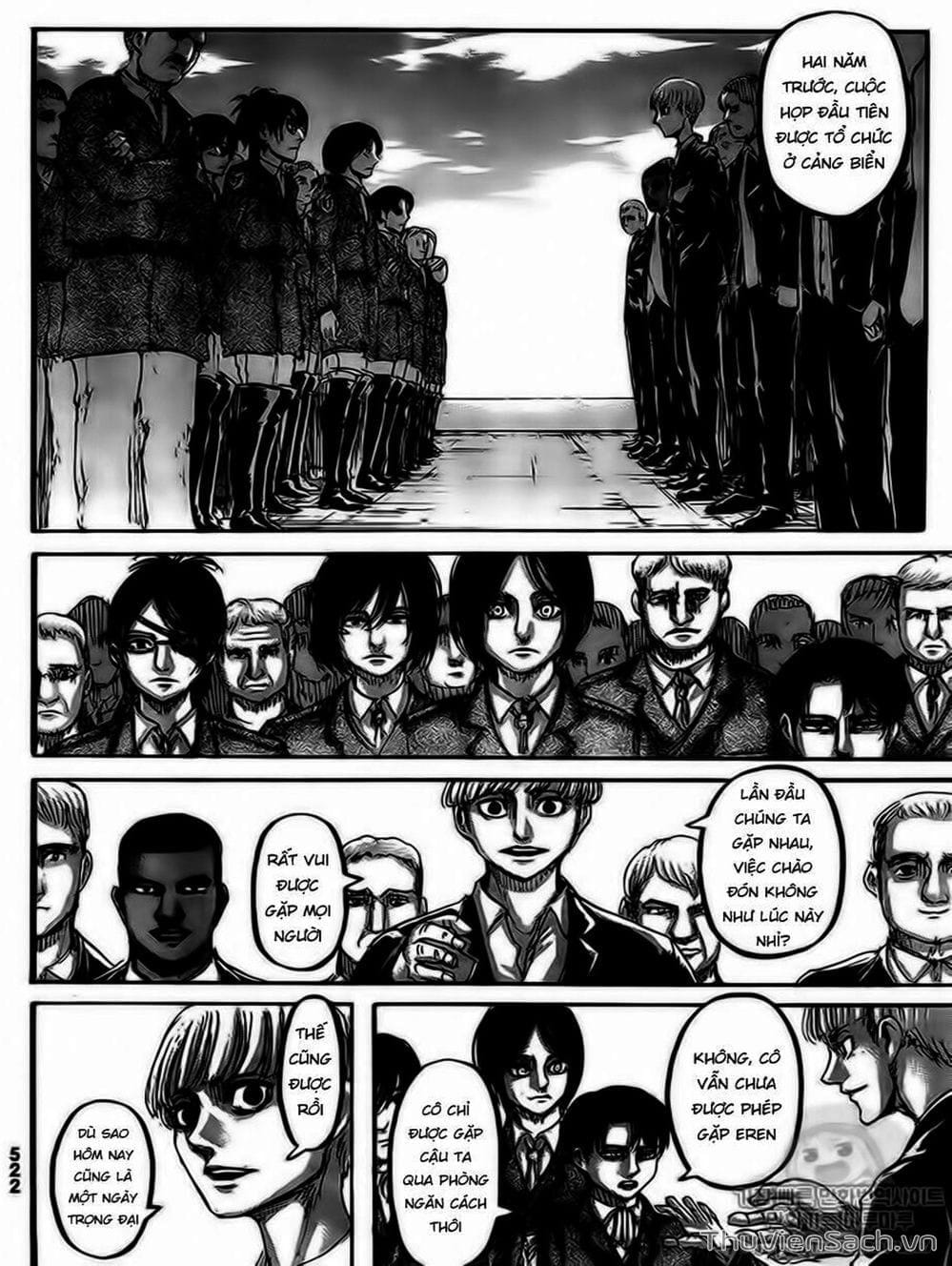 Truyện Tranh Đại Chiến Titan - Attack On Titan trang 8