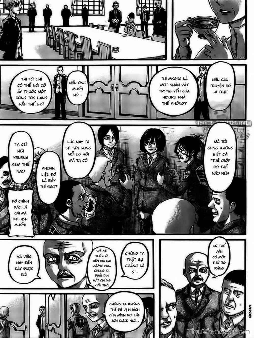 Truyện Tranh Đại Chiến Titan - Attack On Titan trang 8