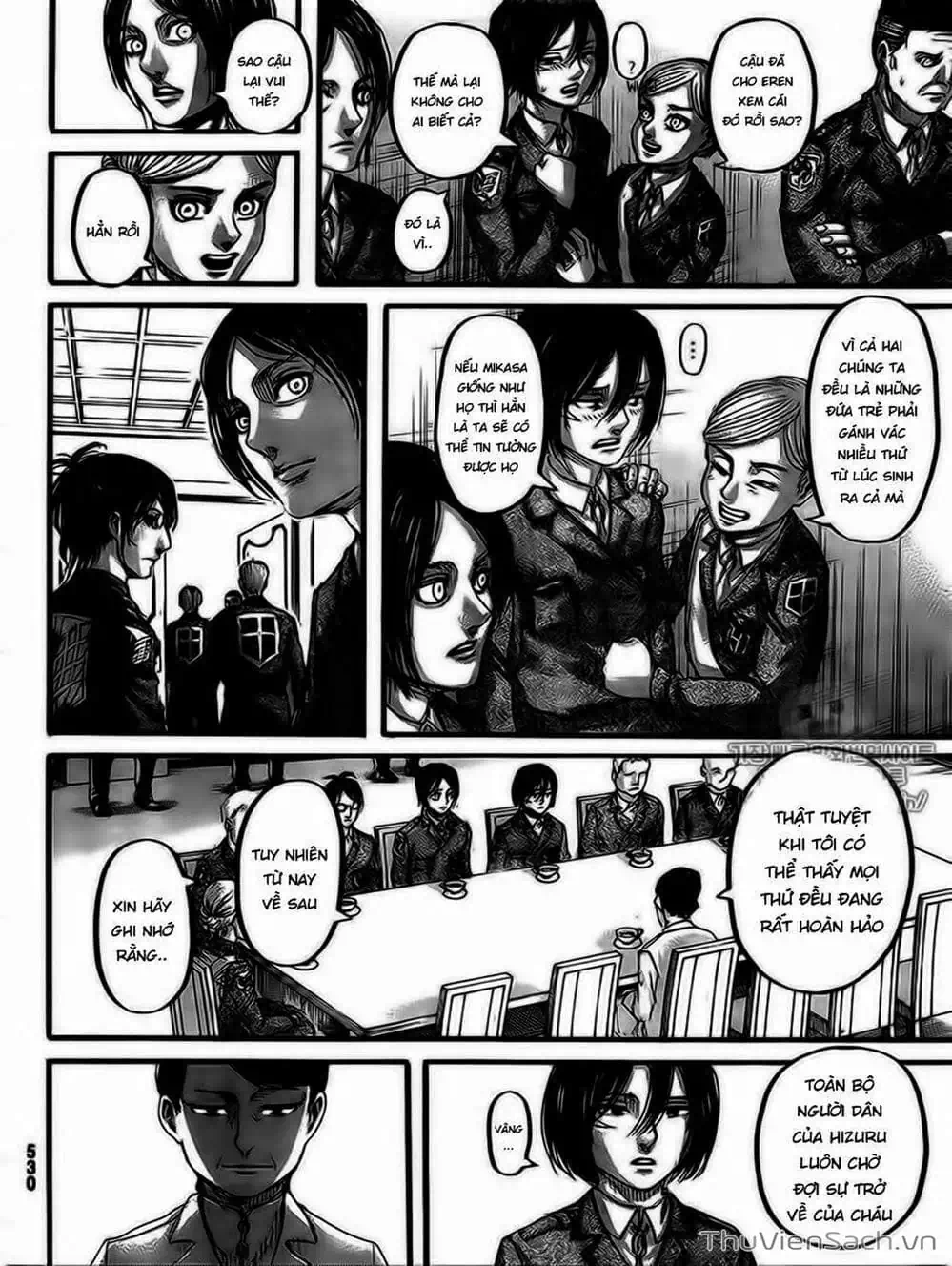 Truyện Tranh Đại Chiến Titan - Attack On Titan trang 8
