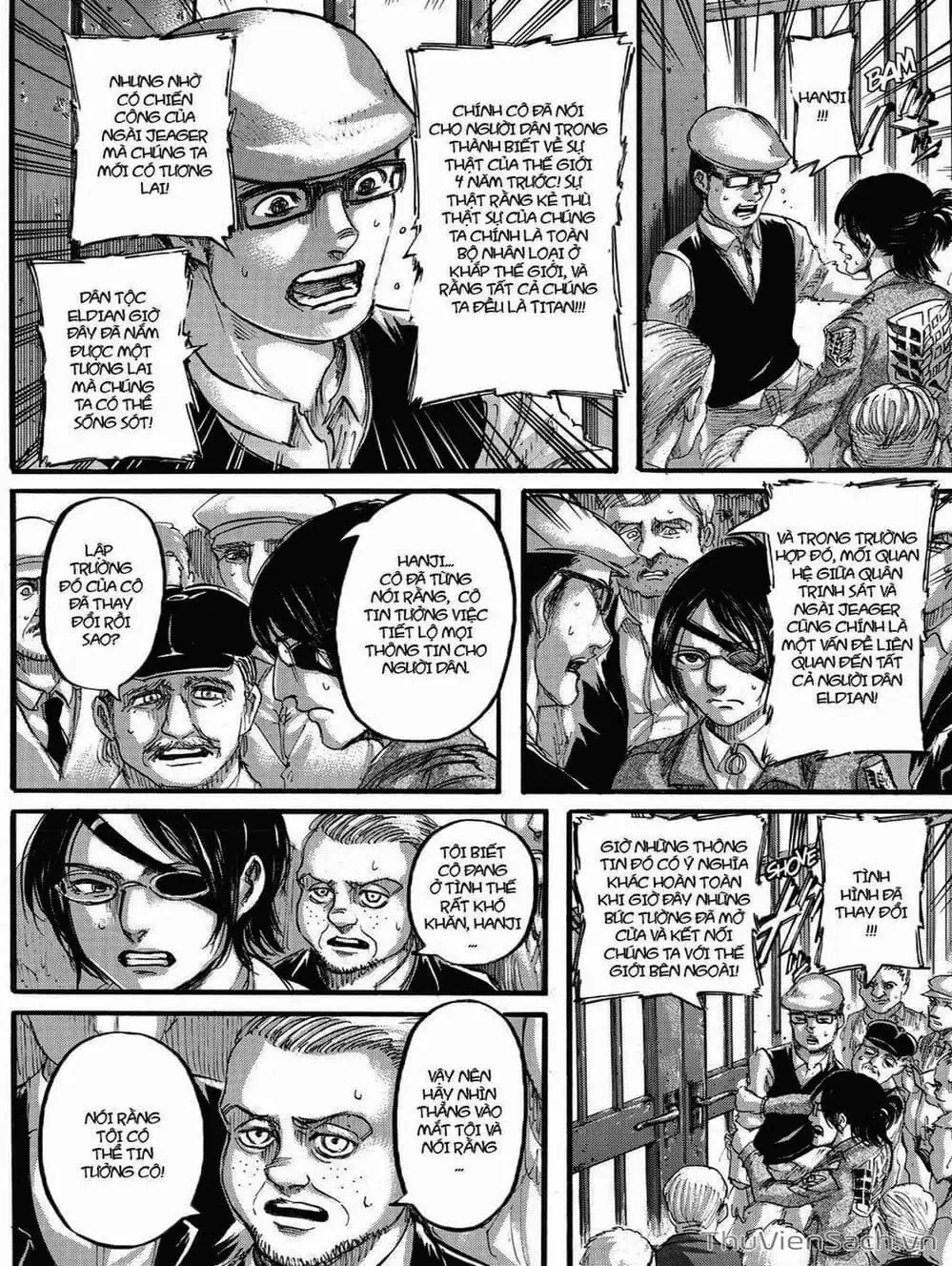 Truyện Tranh Đại Chiến Titan - Attack On Titan trang 8