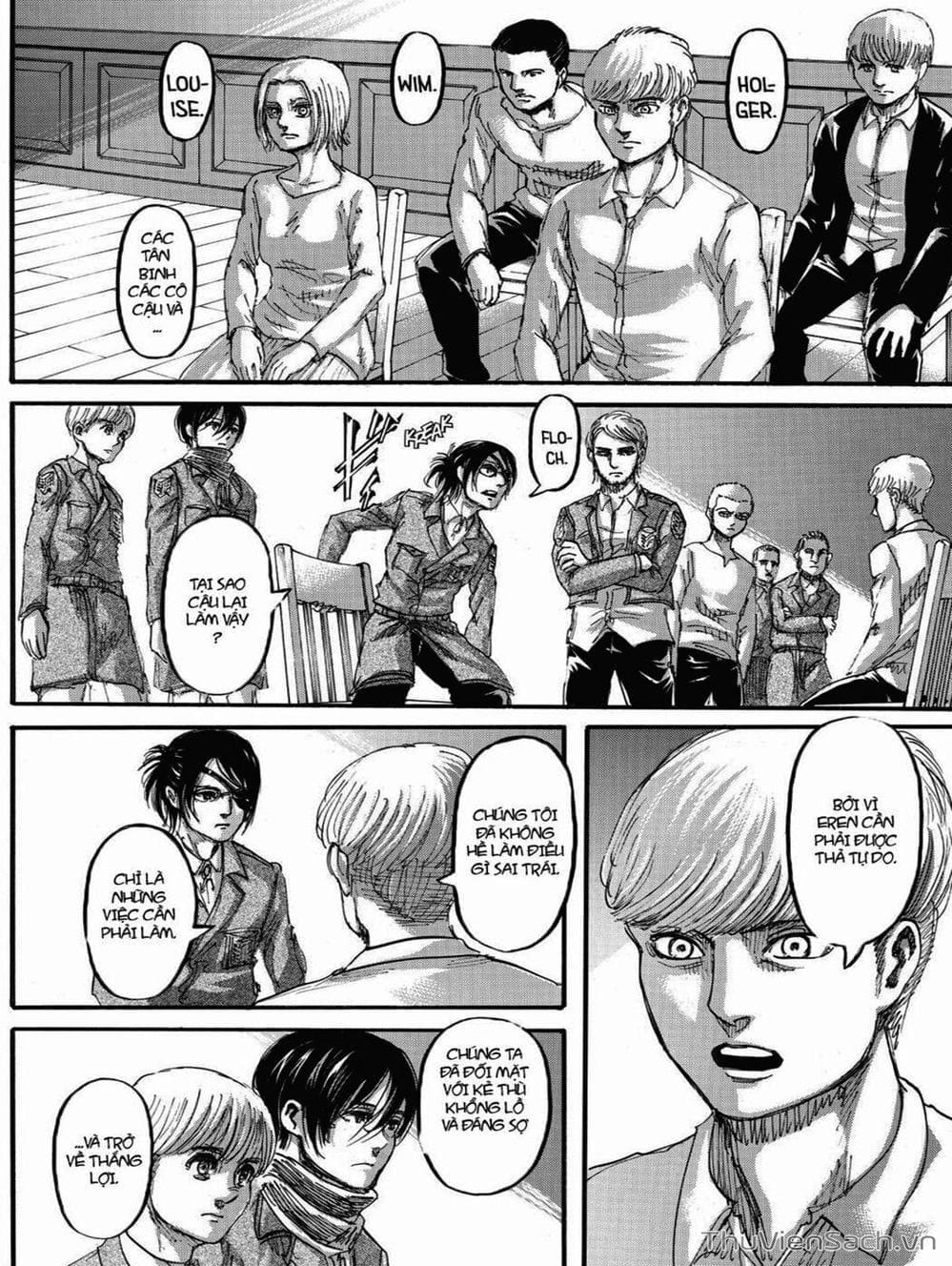 Truyện Tranh Đại Chiến Titan - Attack On Titan trang 8