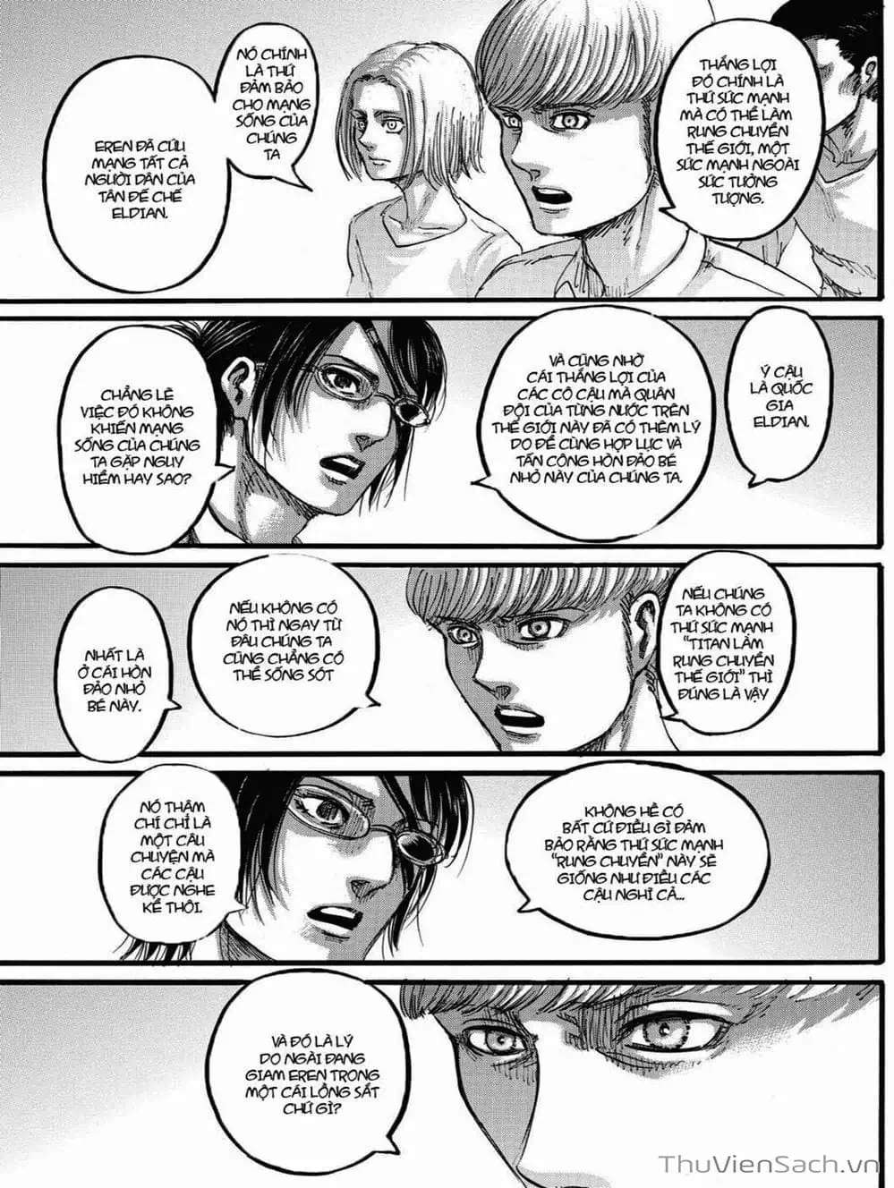 Truyện Tranh Đại Chiến Titan - Attack On Titan trang 8