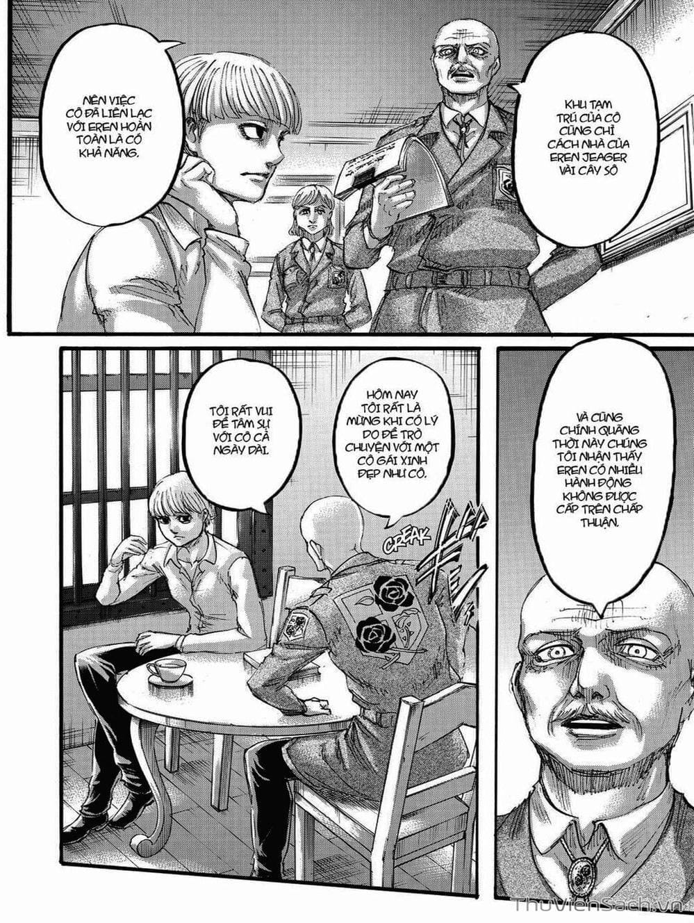 Truyện Tranh Đại Chiến Titan - Attack On Titan trang 8