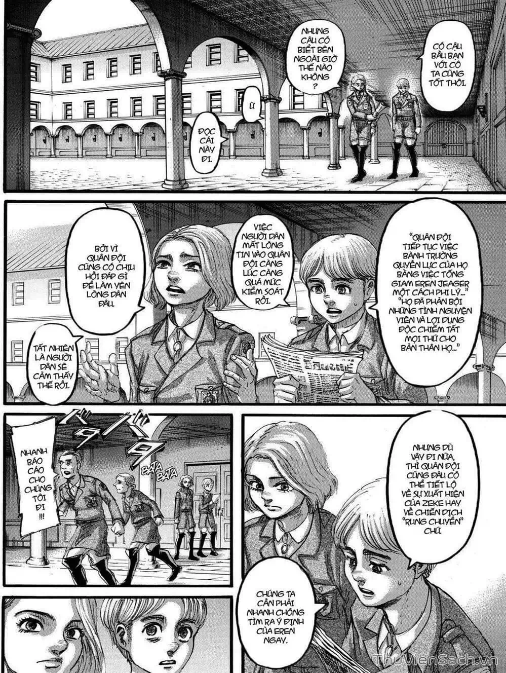 Truyện Tranh Đại Chiến Titan - Attack On Titan trang 8