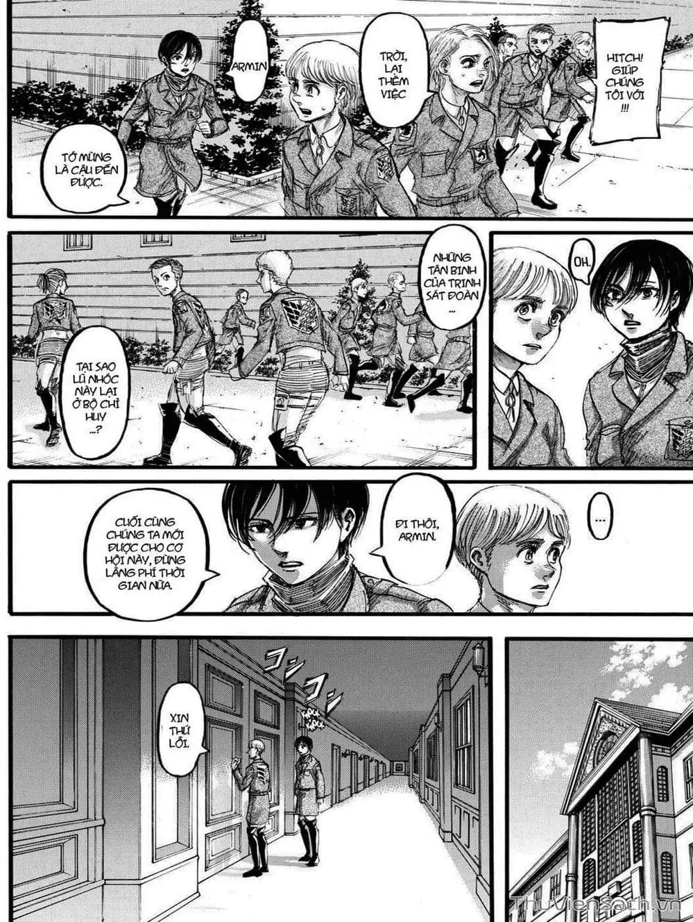 Truyện Tranh Đại Chiến Titan - Attack On Titan trang 8