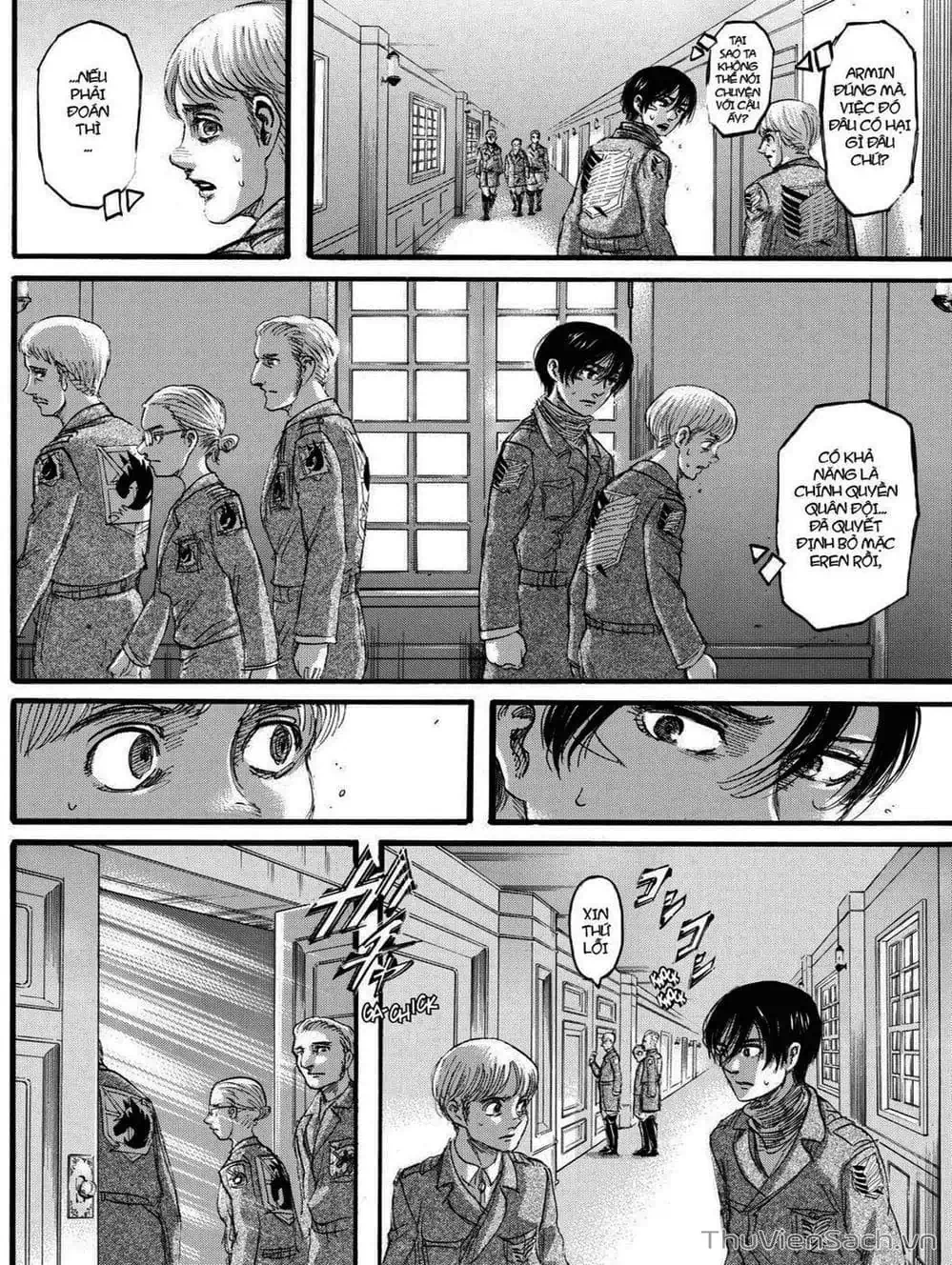 Truyện Tranh Đại Chiến Titan - Attack On Titan trang 8