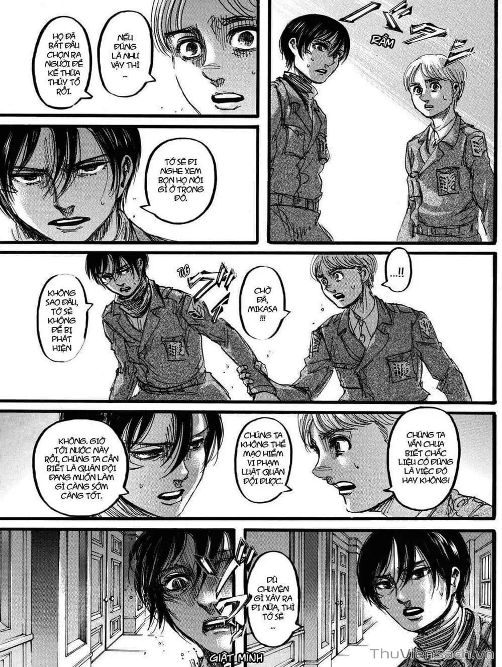 Truyện Tranh Đại Chiến Titan - Attack On Titan trang 8