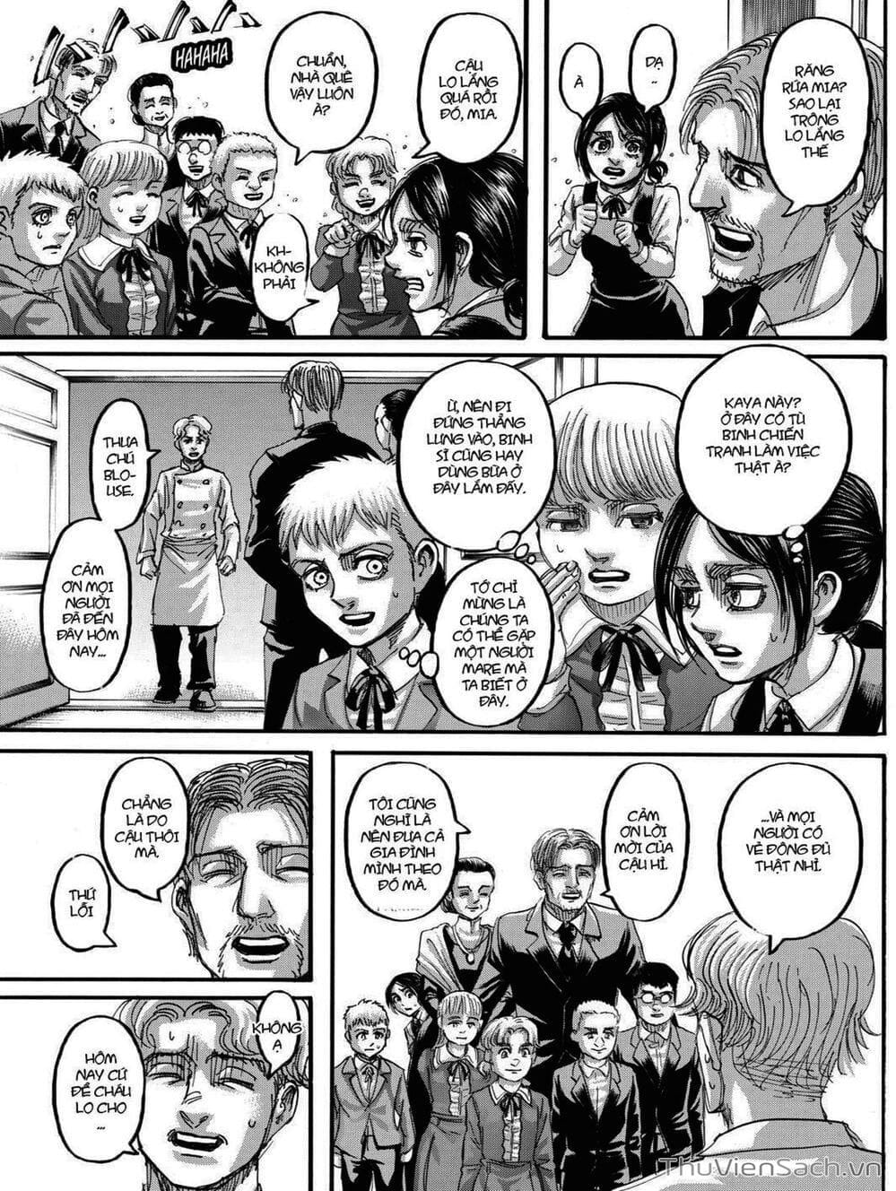 Truyện Tranh Đại Chiến Titan - Attack On Titan trang 8