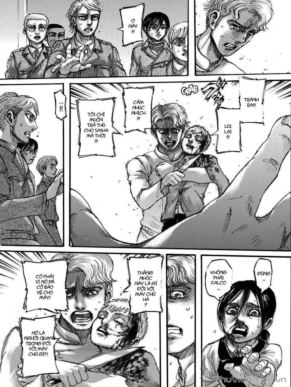 Truyện Tranh Đại Chiến Titan - Attack On Titan trang 8