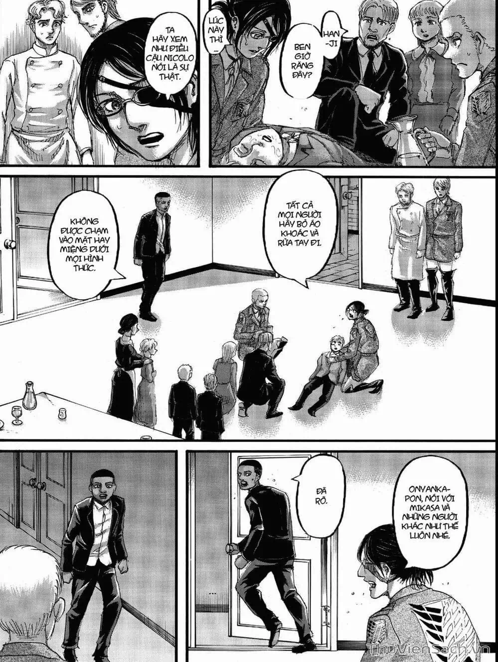 Truyện Tranh Đại Chiến Titan - Attack On Titan trang 8