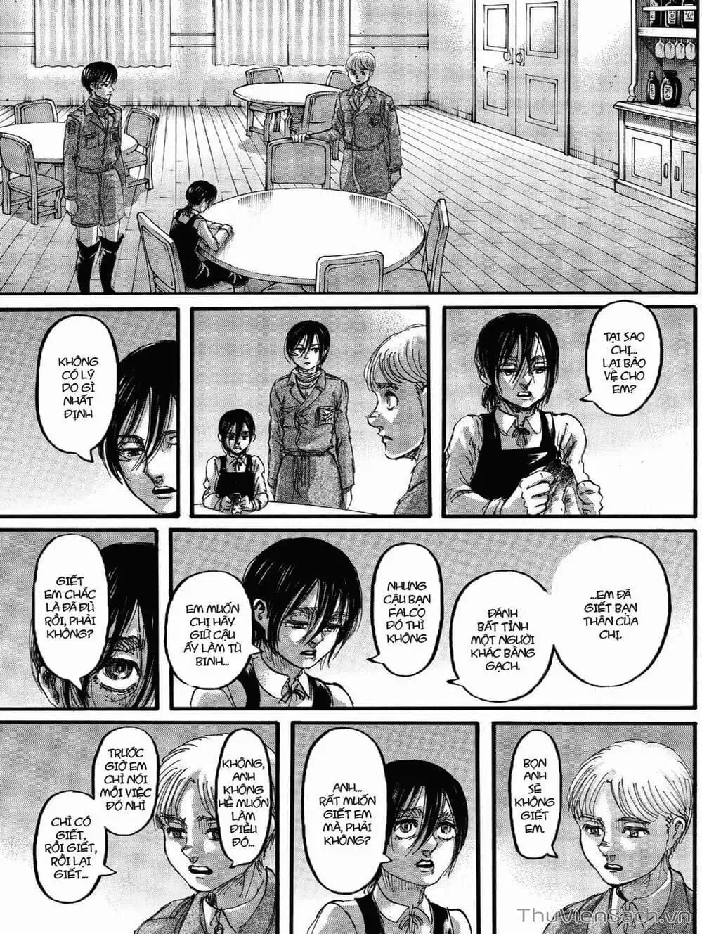 Truyện Tranh Đại Chiến Titan - Attack On Titan trang 8