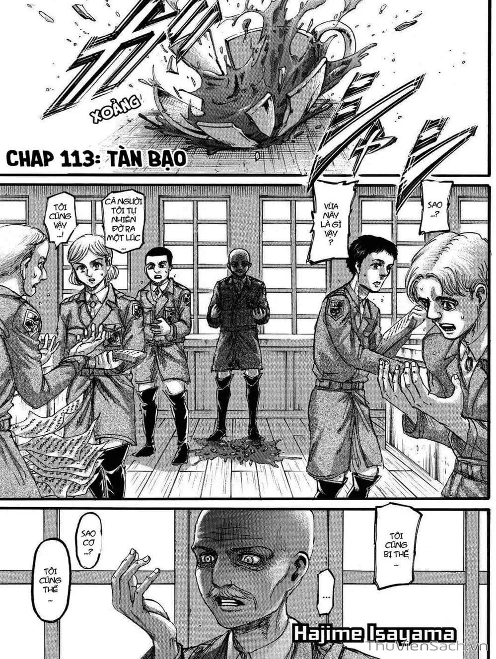 Truyện Tranh Đại Chiến Titan - Attack On Titan trang 8