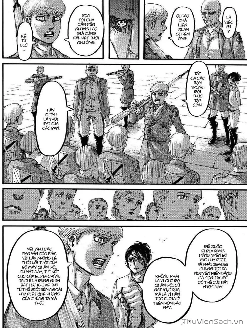 Truyện Tranh Đại Chiến Titan - Attack On Titan trang 8