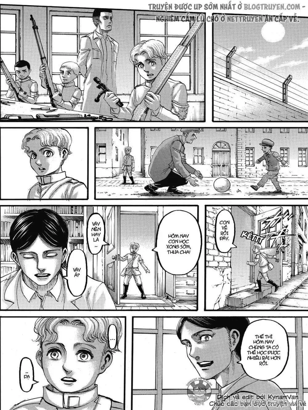 Truyện Tranh Đại Chiến Titan - Attack On Titan trang 8