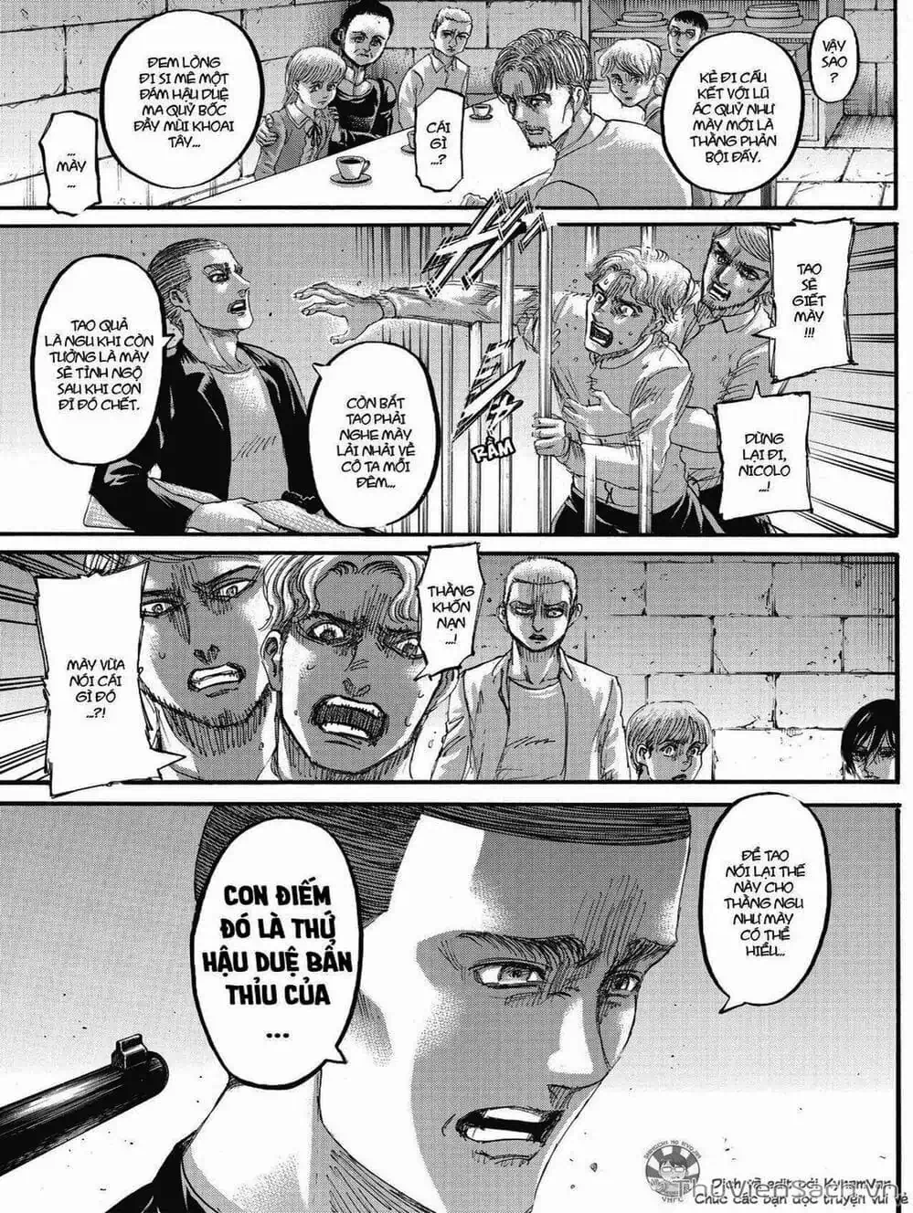 Truyện Tranh Đại Chiến Titan - Attack On Titan trang 8