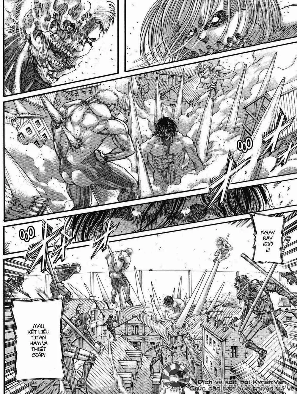 Truyện Tranh Đại Chiến Titan - Attack On Titan trang 8