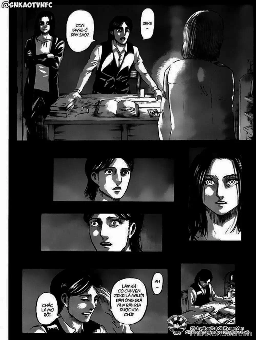 Truyện Tranh Đại Chiến Titan - Attack On Titan trang 8