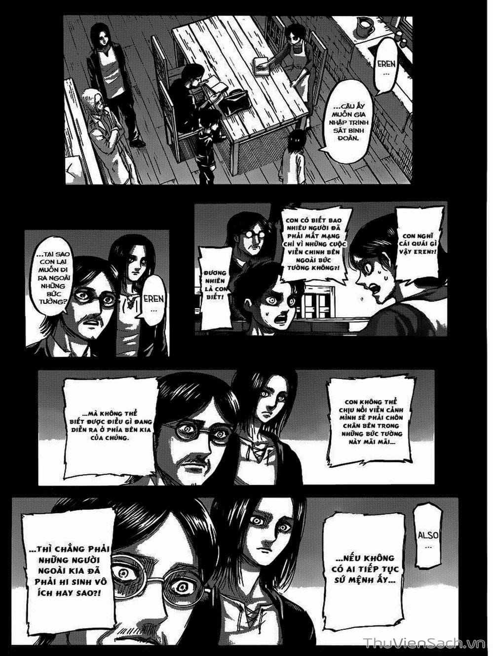Truyện Tranh Đại Chiến Titan - Attack On Titan trang 8
