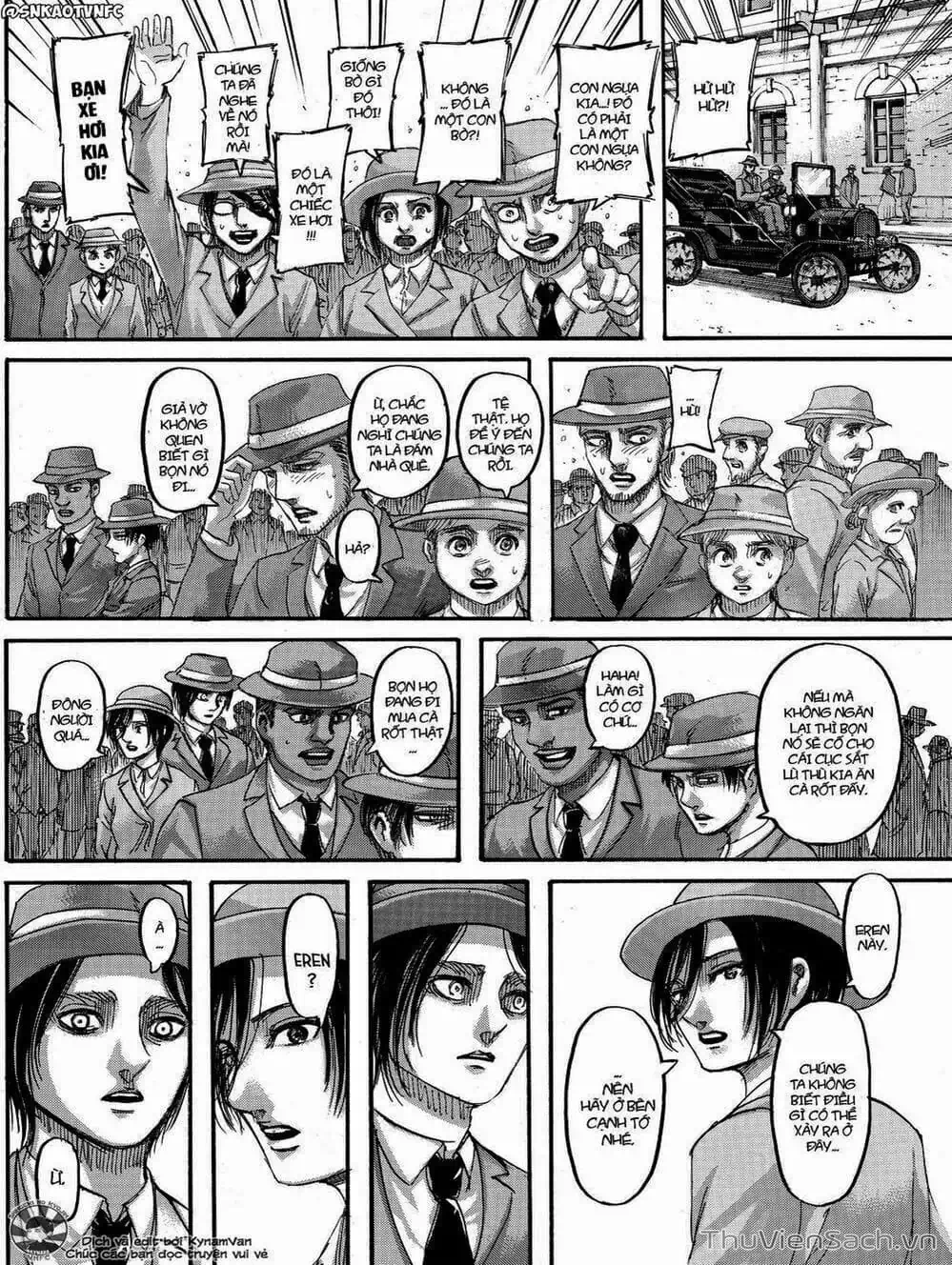Truyện Tranh Đại Chiến Titan - Attack On Titan trang 8
