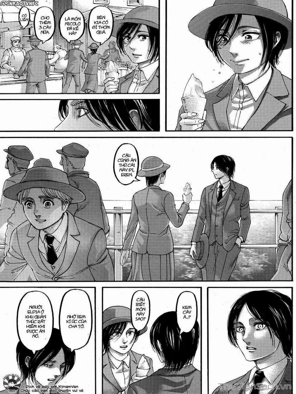 Truyện Tranh Đại Chiến Titan - Attack On Titan trang 8