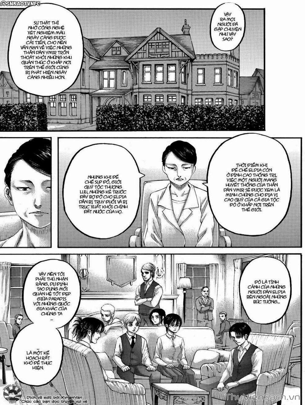Truyện Tranh Đại Chiến Titan - Attack On Titan trang 8
