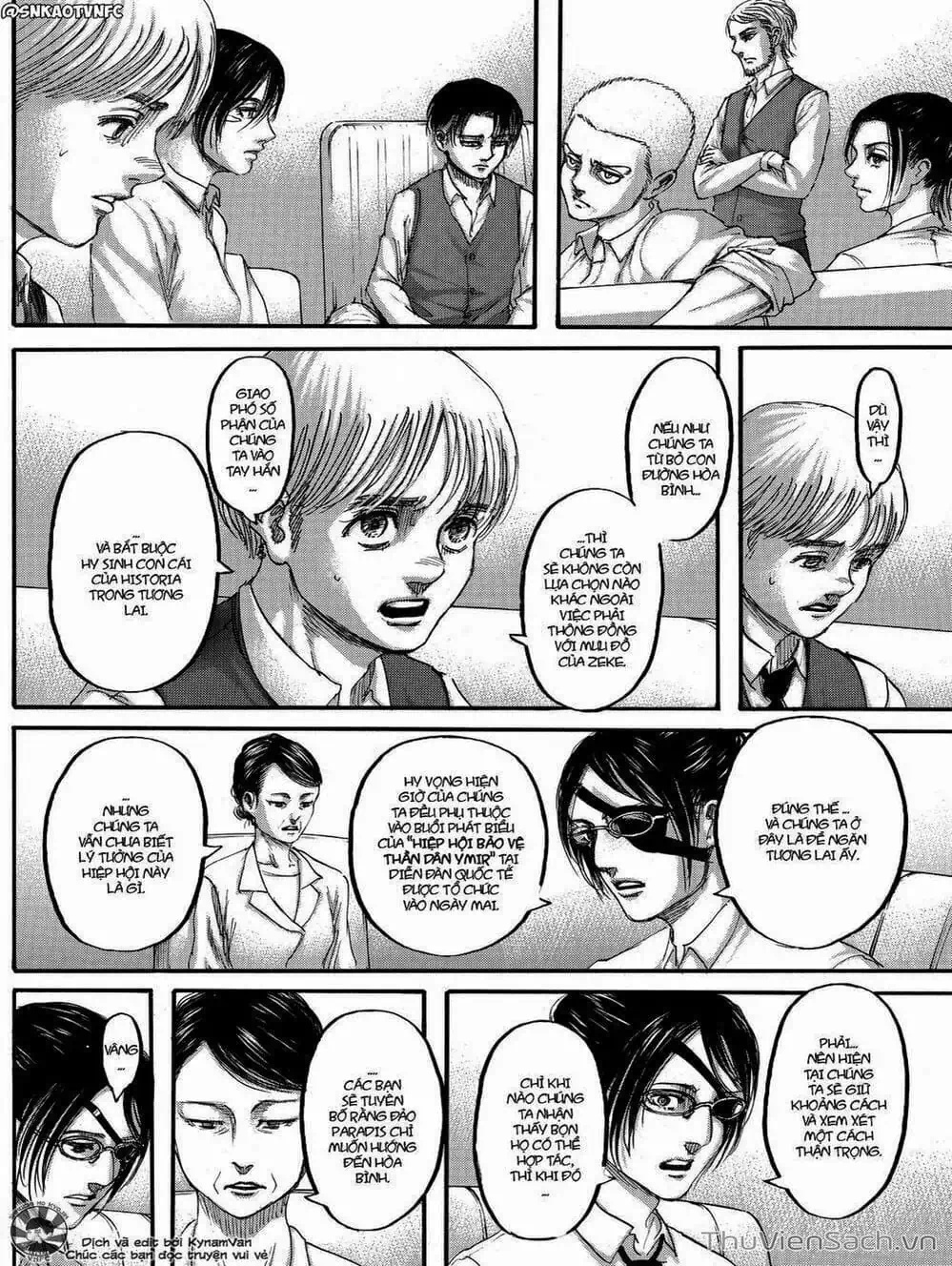 Truyện Tranh Đại Chiến Titan - Attack On Titan trang 8