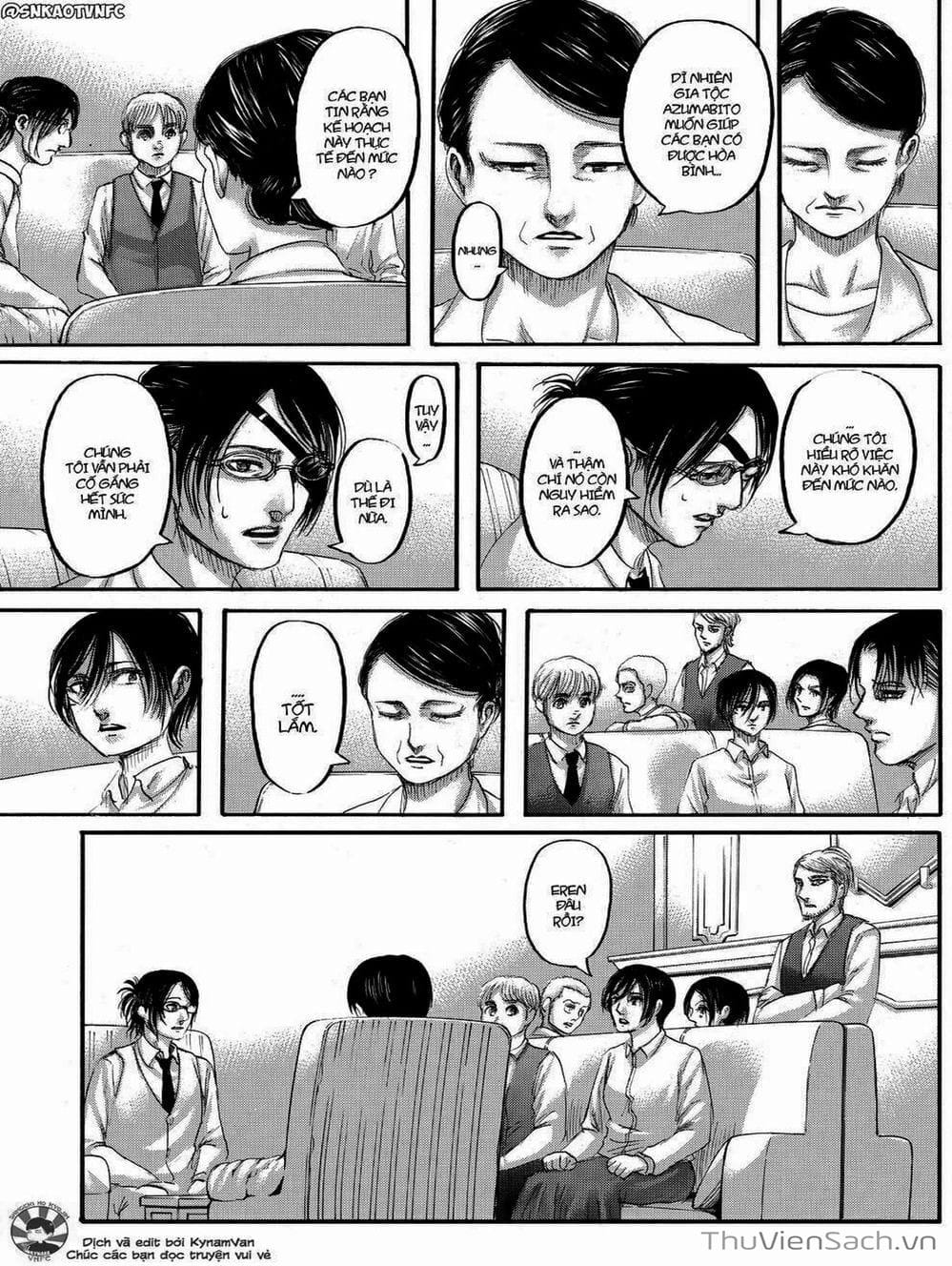 Truyện Tranh Đại Chiến Titan - Attack On Titan trang 8