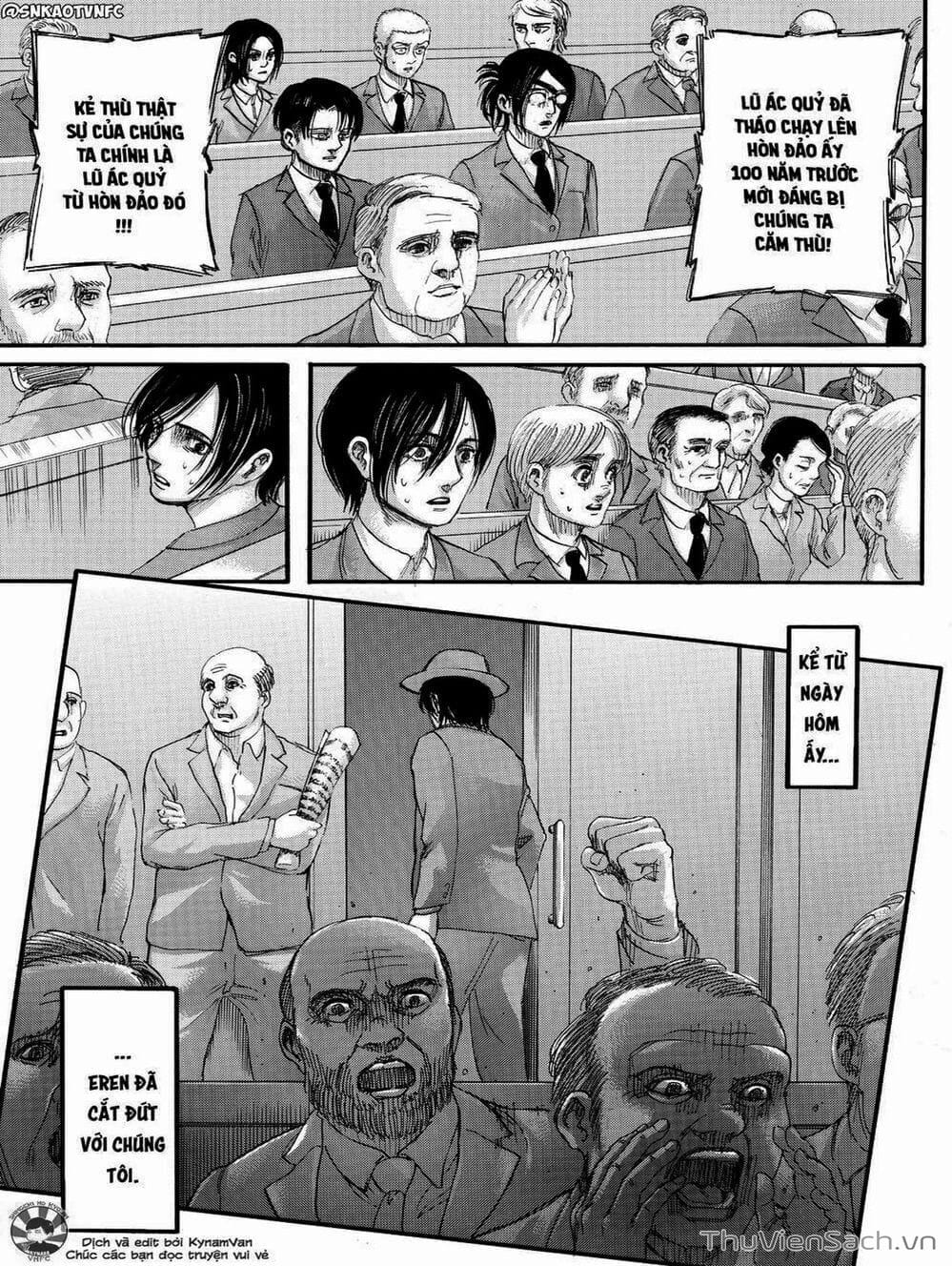 Truyện Tranh Đại Chiến Titan - Attack On Titan trang 8