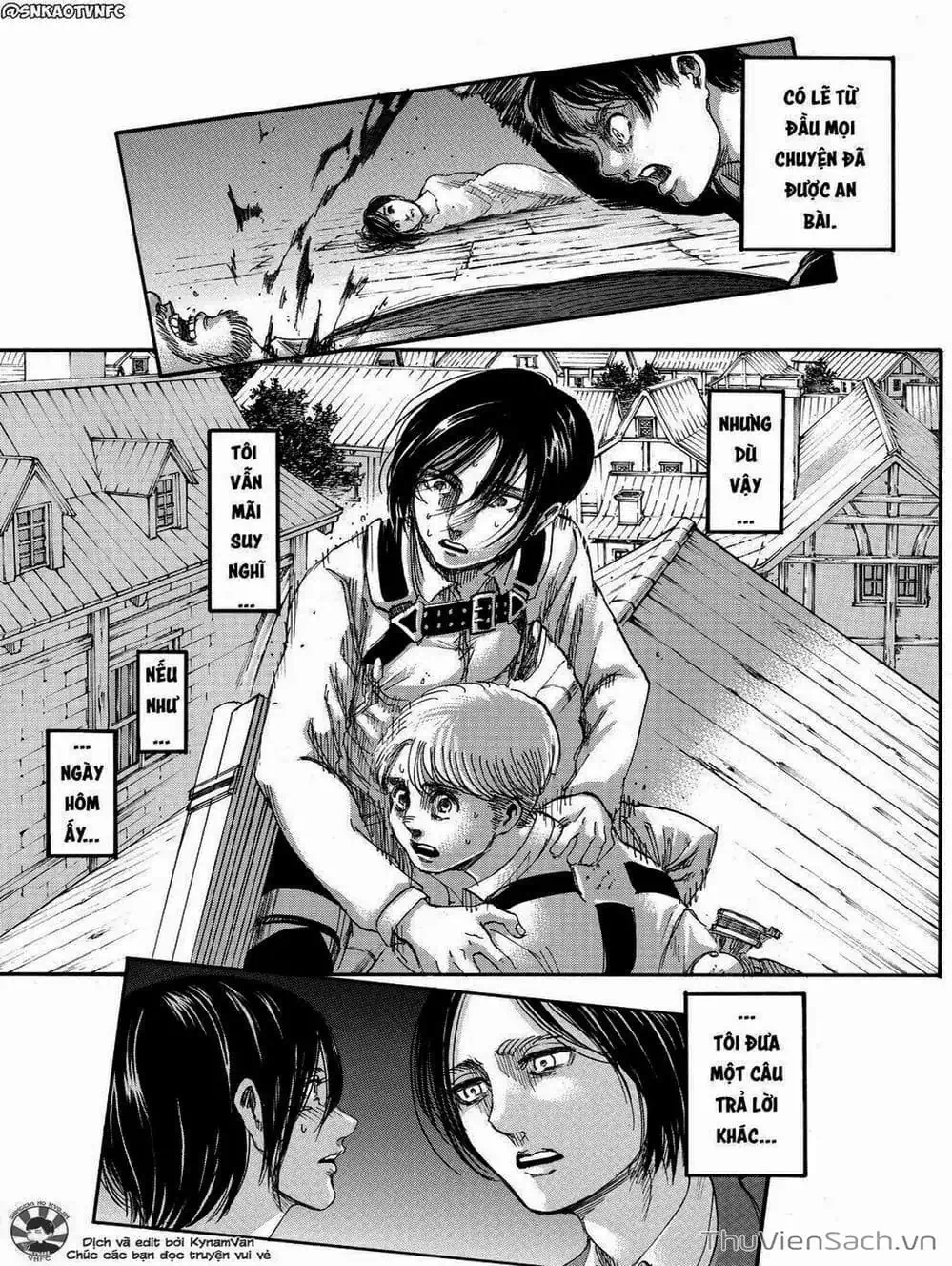 Truyện Tranh Đại Chiến Titan - Attack On Titan trang 8