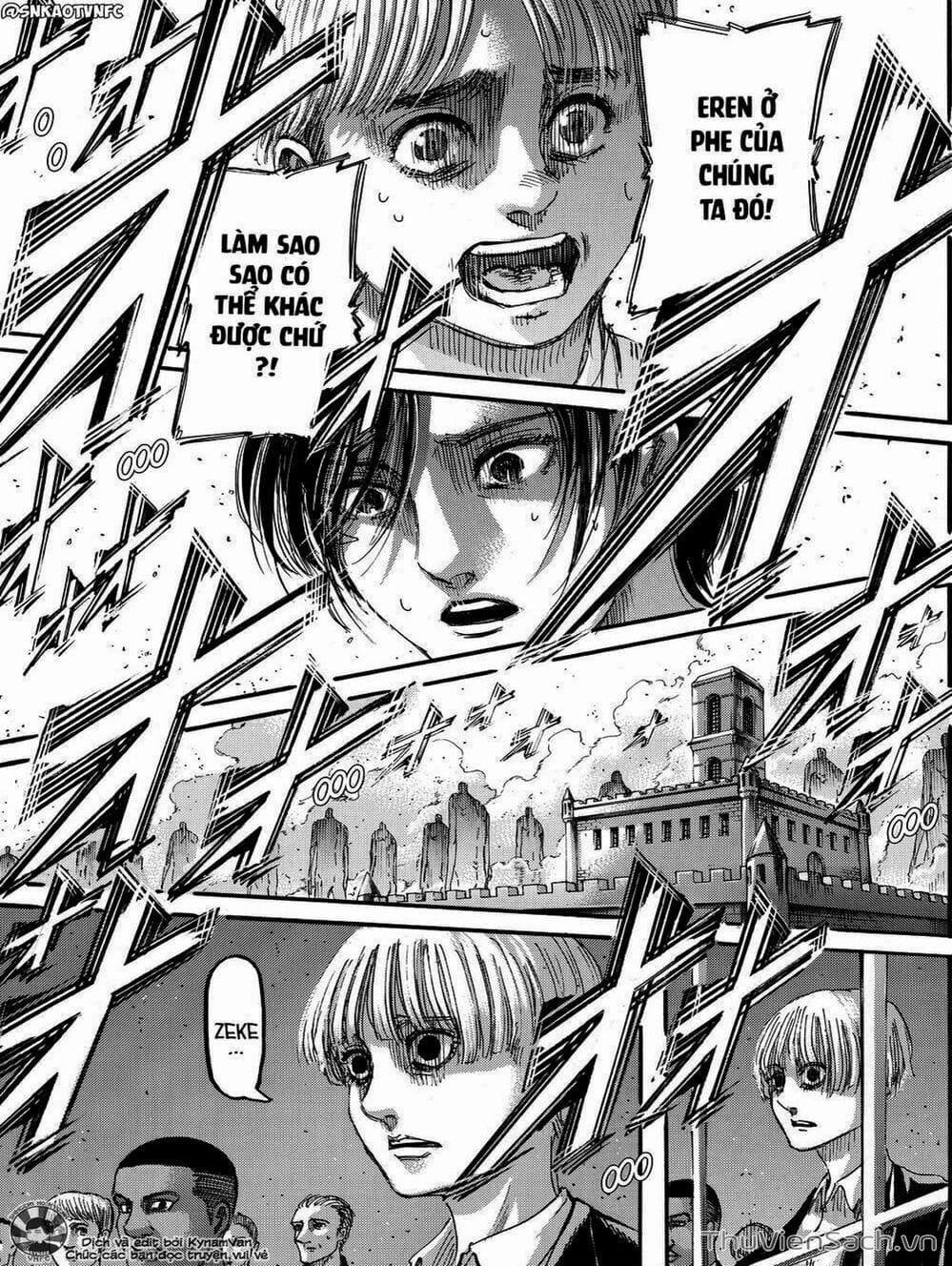 Truyện Tranh Đại Chiến Titan - Attack On Titan trang 8