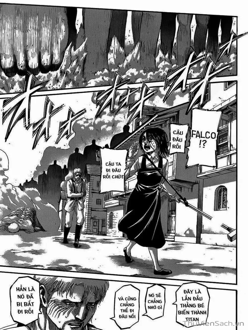 Truyện Tranh Đại Chiến Titan - Attack On Titan trang 8