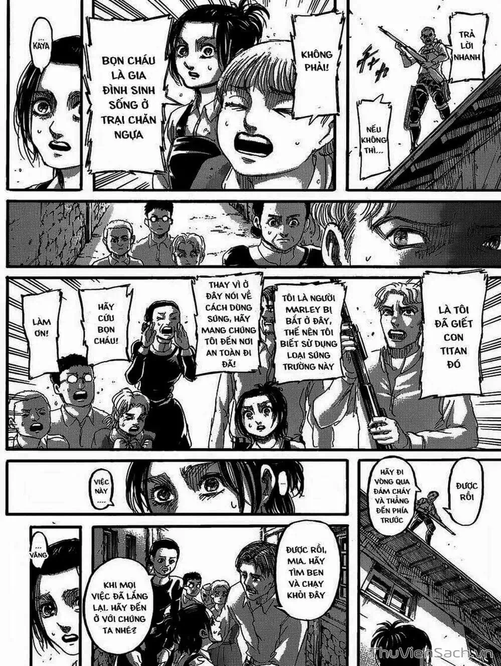 Truyện Tranh Đại Chiến Titan - Attack On Titan trang 8
