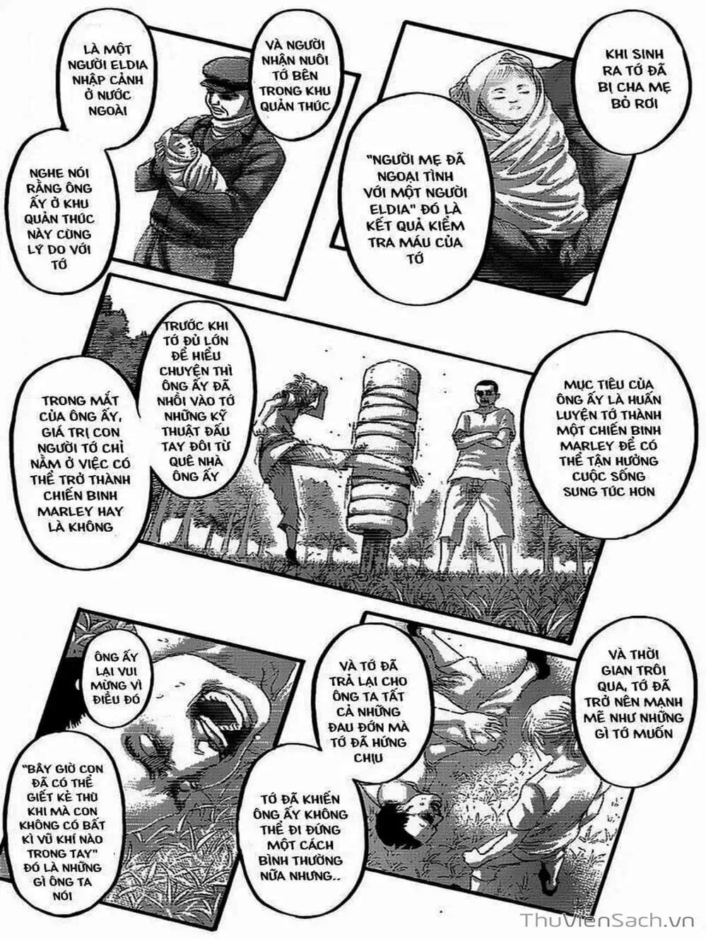 Truyện Tranh Đại Chiến Titan - Attack On Titan trang 8