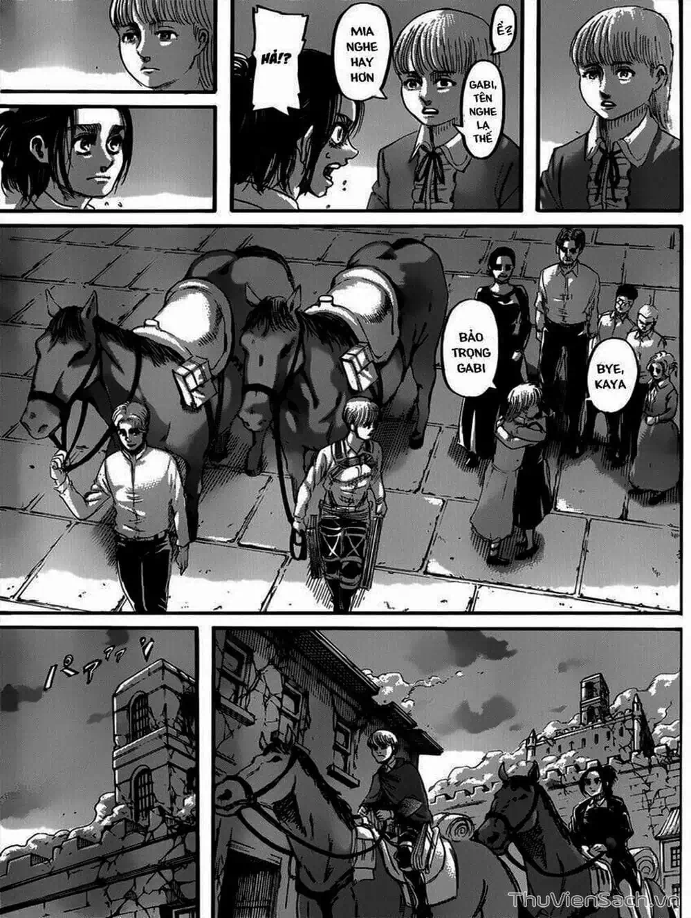 Truyện Tranh Đại Chiến Titan - Attack On Titan trang 8