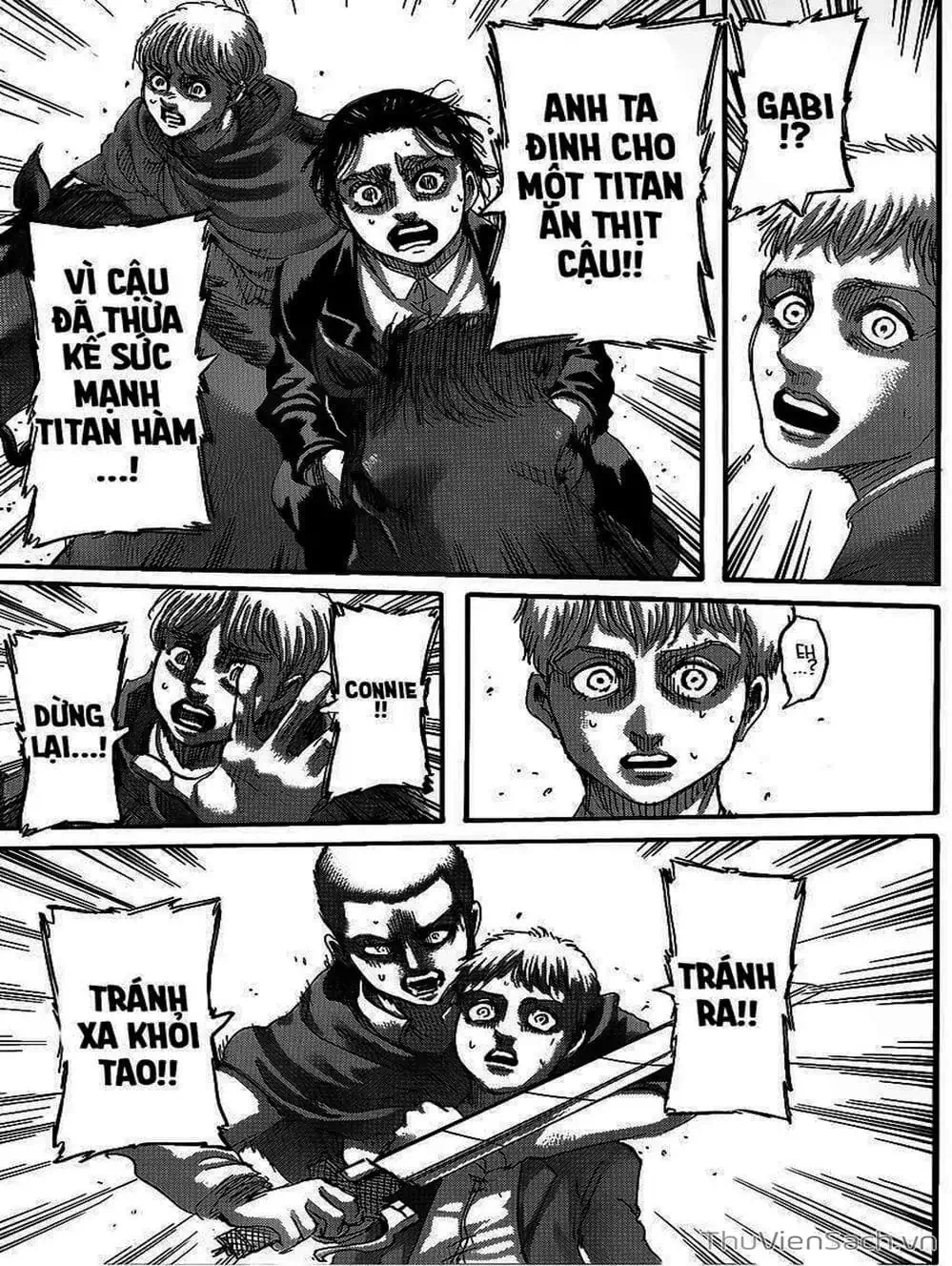 Truyện Tranh Đại Chiến Titan - Attack On Titan trang 8