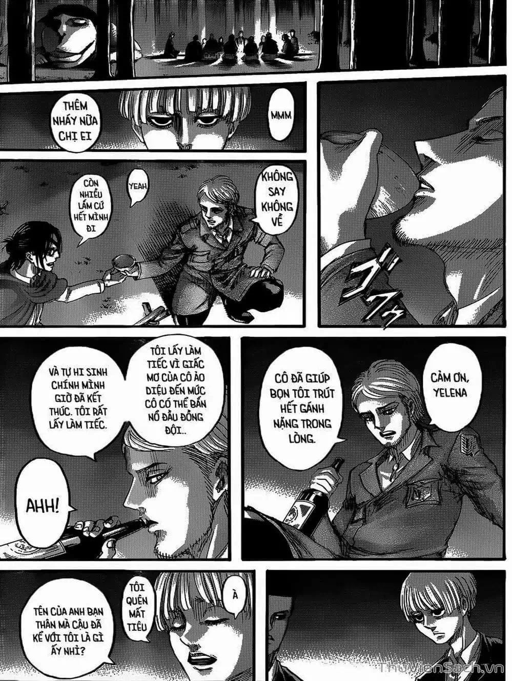 Truyện Tranh Đại Chiến Titan - Attack On Titan trang 8