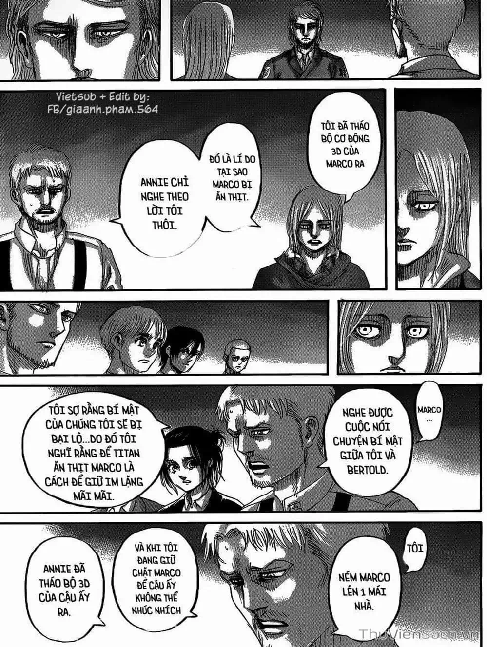 Truyện Tranh Đại Chiến Titan - Attack On Titan trang 8