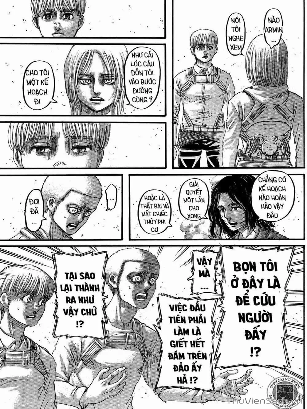 Truyện Tranh Đại Chiến Titan - Attack On Titan trang 8